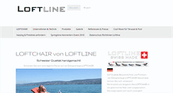 Desktop Screenshot of loftline.ch